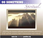 December is Do Something Spiritual Month